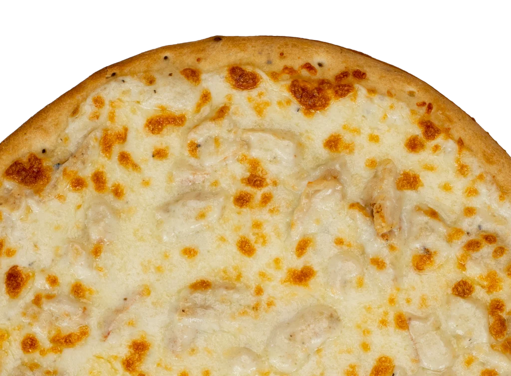 Sammy's Chicken Alfredo pizza